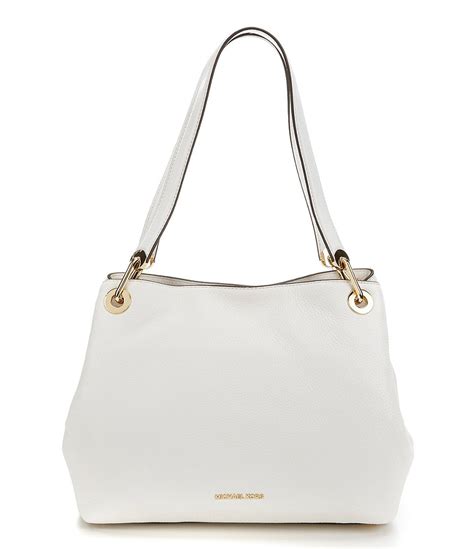 michael kors raven large white